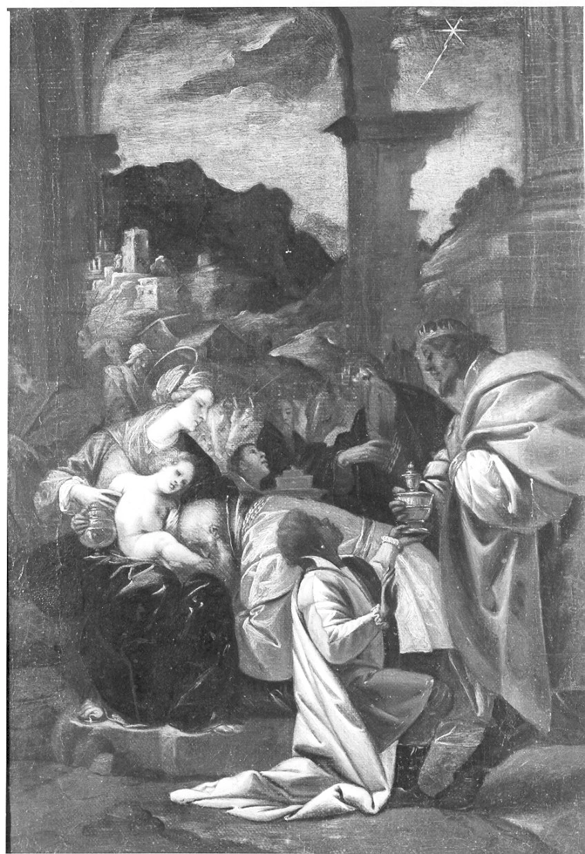 Pier Francesco Mazzucchelli, detto il Morazzone - adorazione dei Re Magi, Castello Visconteo, Pavia